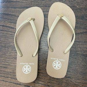 New Tory Burch flip flops